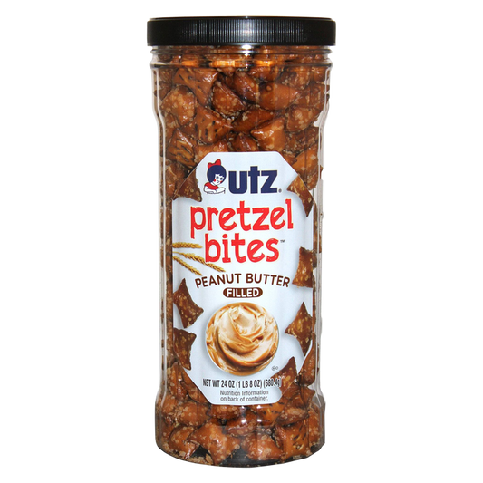 Utz Peanut Butter Filled Pretzel Bites 24oz