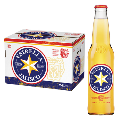 Estrella Jalisco 24pk 12oz Btl 4.5% ABV