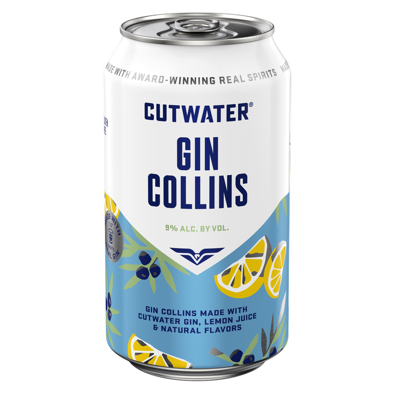 Cutwater RTD Gin Collins 4pk 12oz Can 9% ABV