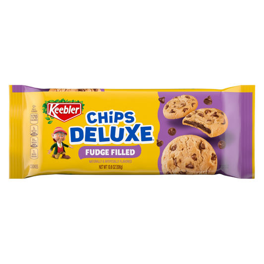 KEEBLER Chips Deluxe Fudge Filled Cookies, 10.8oz