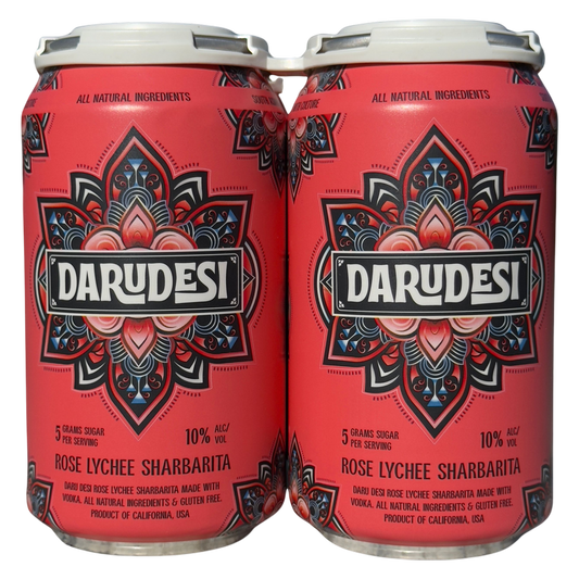 Daru Desi Rose Lychee Sharbarita 4pk 12oz Can
