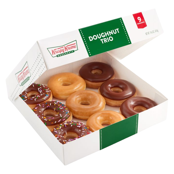Krispy Kreme® 9-Count Doughnut Trio