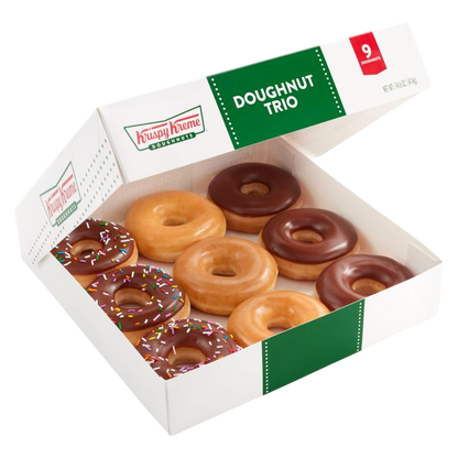 Krispy Kreme® 9-Count Doughnut Trio