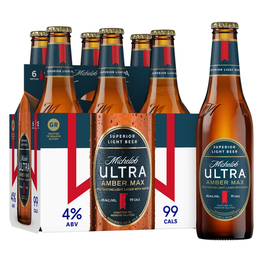Michelob Ultra Amber Max 6pk 12oz