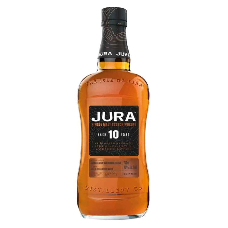Isle of Jura Single Malt Scotch 10 Yr 750ml (80 Proof)