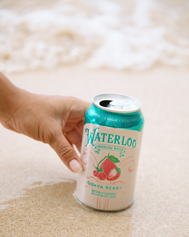 Waterloo Guava Berry Sparkling Water 12pk 12oz Cans