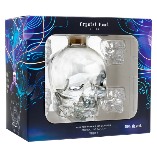Crystal Head Vodka Gift Set 750ml