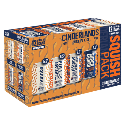 Cinderland's Squish Variety Pack 12pk 12oz Can