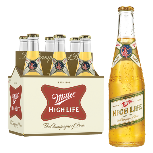 Miller High Life American Lager Beer 6pk 4.6% ABV