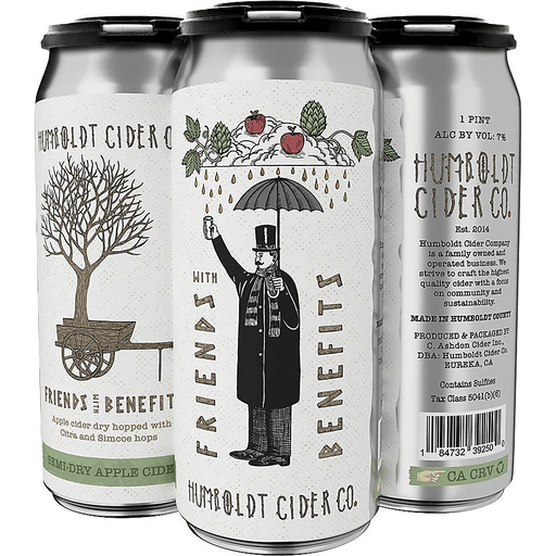 Humboldt Cider Co. Friends With Benefits (4PKC 16 OZ)