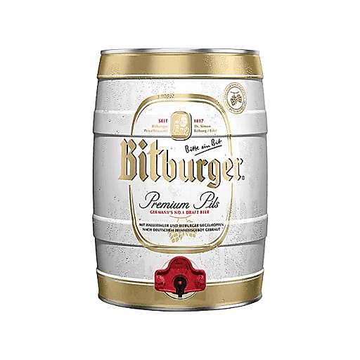 Bitburger Pils 5 Liter Keg