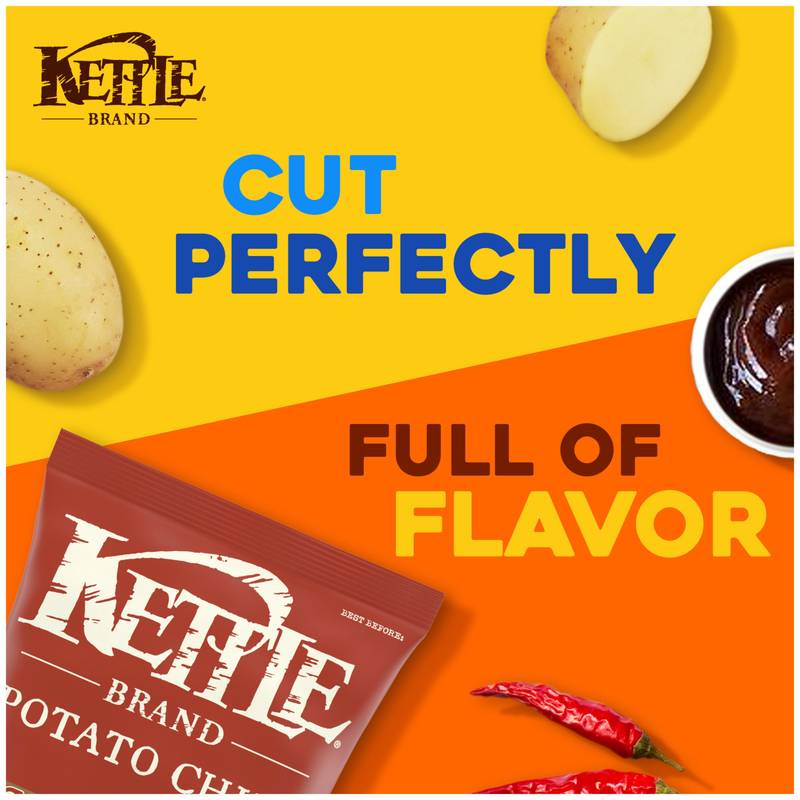Kettle Brand Backyard Barbeque Potato Chips 8.5oz