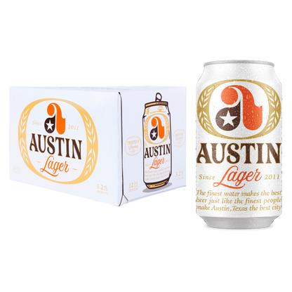 Twisted X Austin Lager 6pk 12oz Can 5.2% ABV