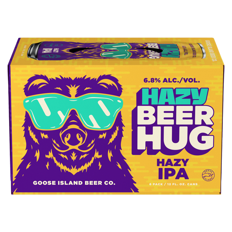Goose Island Hazy Beer Hug IPA 6pk 12oz Cans 6.8% ABV