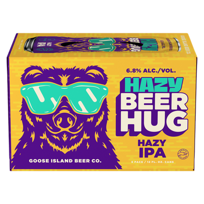 Goose Island Hazy Beer Hug IPA 6pk 12oz Cans 6.8% ABV