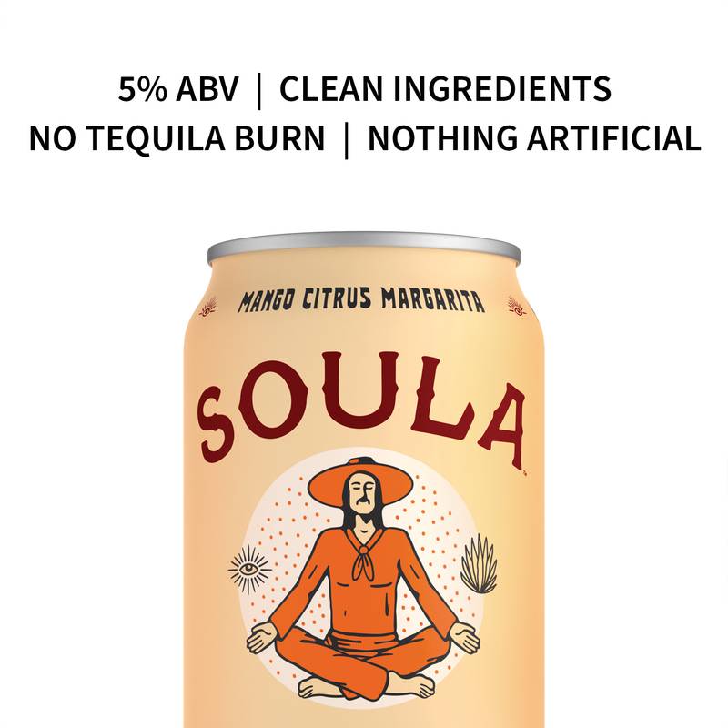 Soula Cocktails Margarita Variety 12oz Cans 8pk