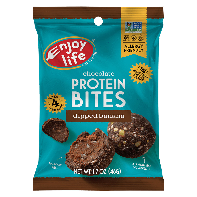 Enjoy Life Foods Dipped Banana Gluten Free Protein Bites 1.7oz