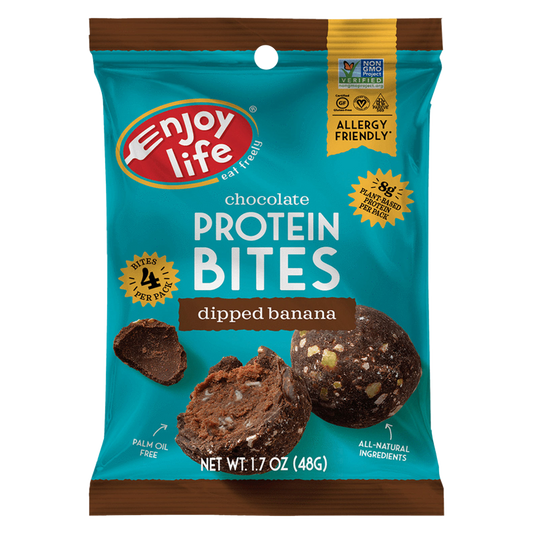 Enjoy Life Foods Dipped Banana Gluten Free Protein Bites 1.7oz