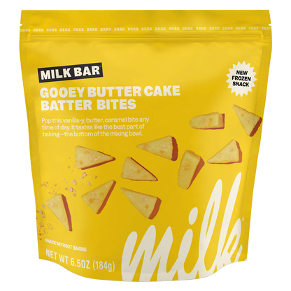 Milk Bar Gooey Butter Cake Frozen Batter Bites 6.5oz