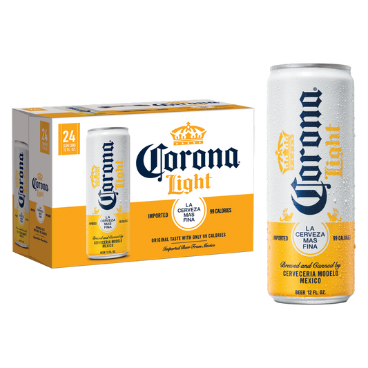 Corona Light 24pk 12oz Can 4% ABV