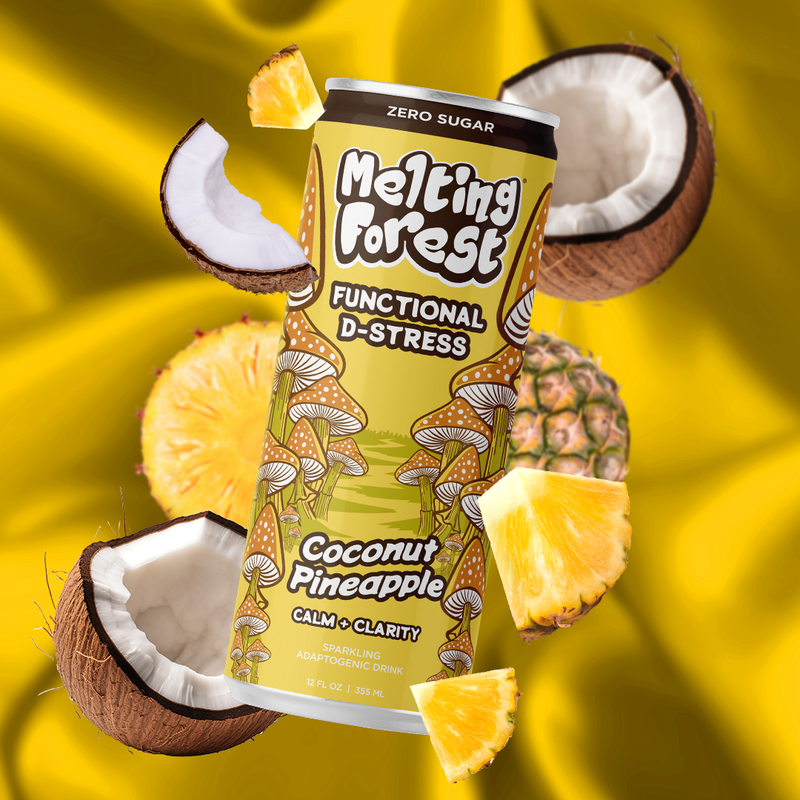 Melting Forest Coconut Pineapple D-Stress 12oz Can