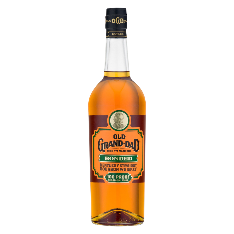 Old Grand Dad Bourbon Whiskey 750 ml (100 Proof)