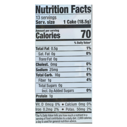 Lundberg Family Farms Lightly Salted Organic Brown Rice Cakes 8.5oz bag
