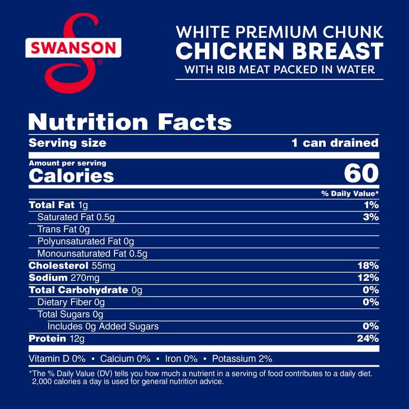 Swanson Canned Chicken Breast 4.5oz