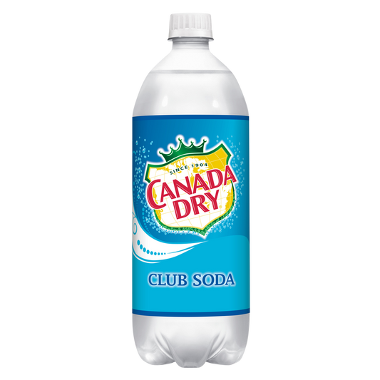 Canada Dry Club Soda 1L Btl