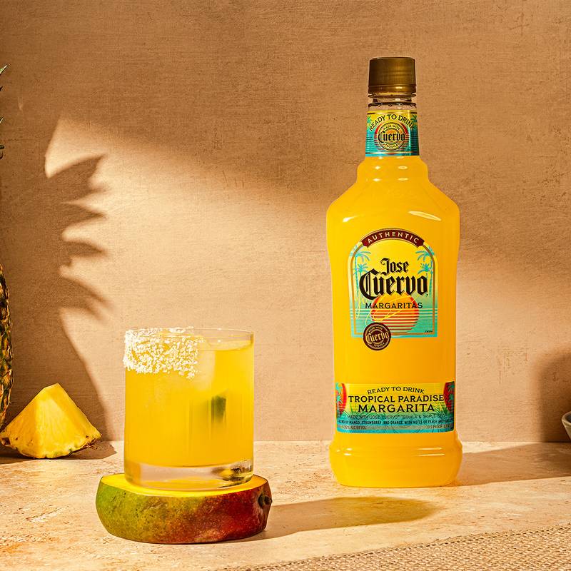Jose Cuervo Authentic Margarita Tropical Paradise Ready to Drink Cocktail 1.75L 9.95% ABV