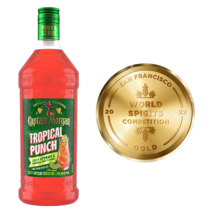 Captain Morgan Tropical Punch 1.75L 13% ABV