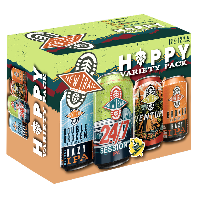 New Trail Hoppy Variety Pack 12pk 12oz Can 7% ABV