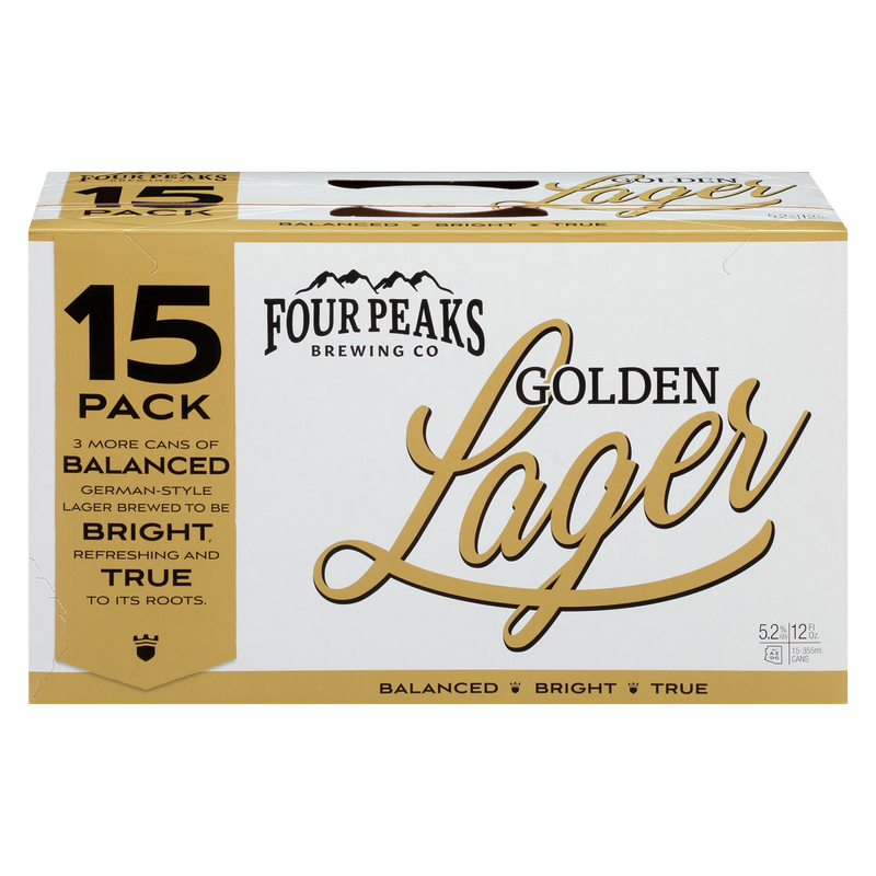 Four Peaks Golden Lager 15pk 12oz Can