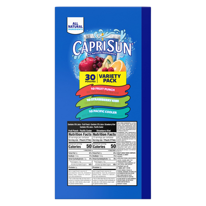 Capri Sun Variety Pack 30pk 6oz Box