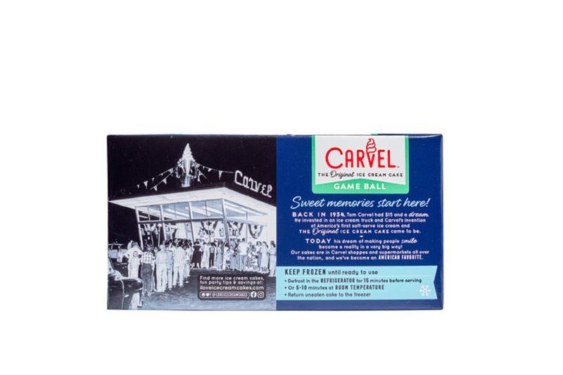 Carvel Game Ball Ice Cream Cake