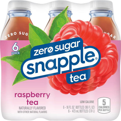 Snapple Diet Raspberry Tea 6pk 16oz Btl