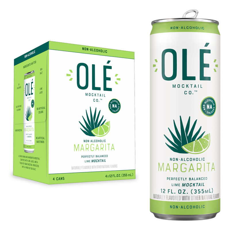 Ole Margarita Mocktail 4pk 12oz Can- XL