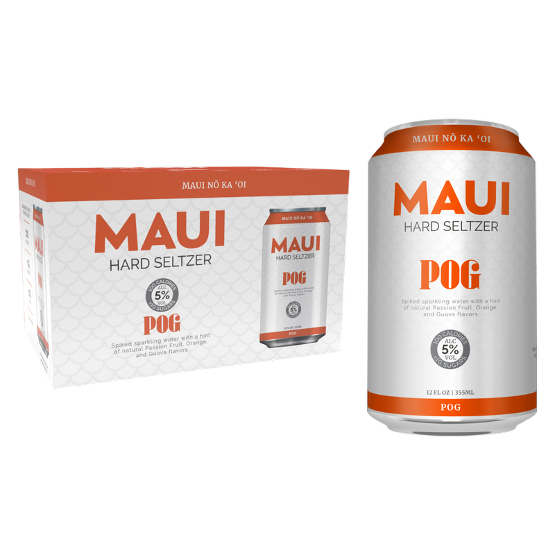 Maui Brewing Hard Seltzer POG 6pk 12oz Can