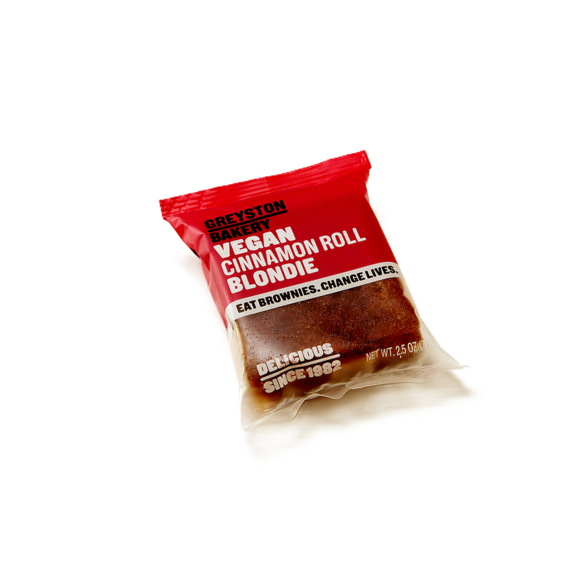 Greyston Bakery Vegan Cinnamon Roll Blondie 2.5oz