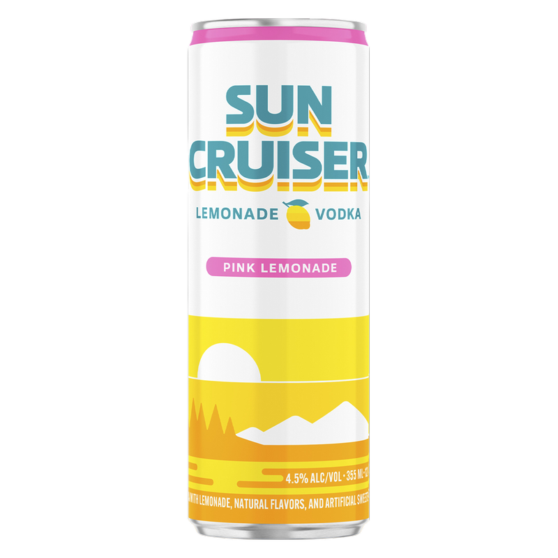 Sun Cruiser Pink Lemonade Vodka 8pk 12oz Can