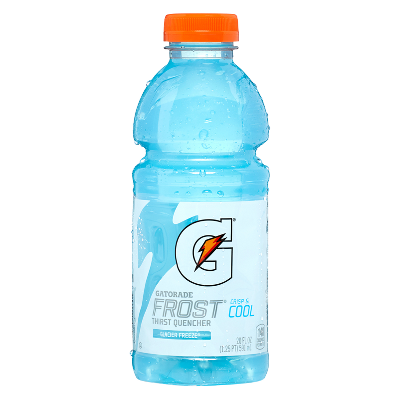 Gatorade Frost Thirst Quencher Glacier Freeze 20oz Btl