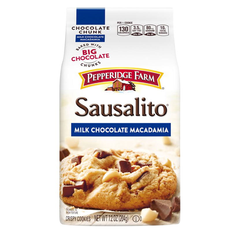 Pepperidge Farm Sausalito Milk Chocolate Macadamia Cookies, 7.2oz