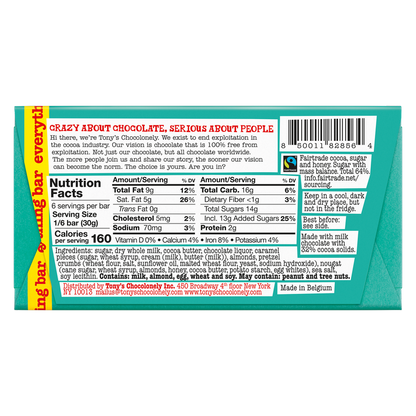 Tony's Chocolonely The Everything Bar, 6.35 oz