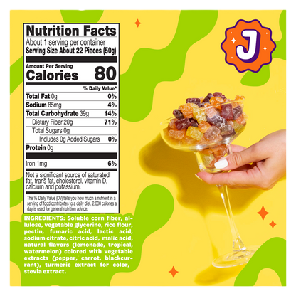 Joyride Zero Sugar Sour Fruit Gummies 1.8oz