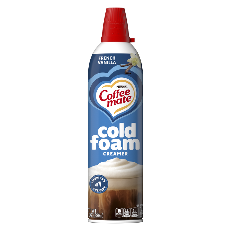 Coffee Mate French Vanilla Cold Foam 14oz Btl