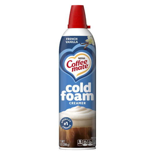 Coffee Mate French Vanilla Cold Foam 14oz Btl
