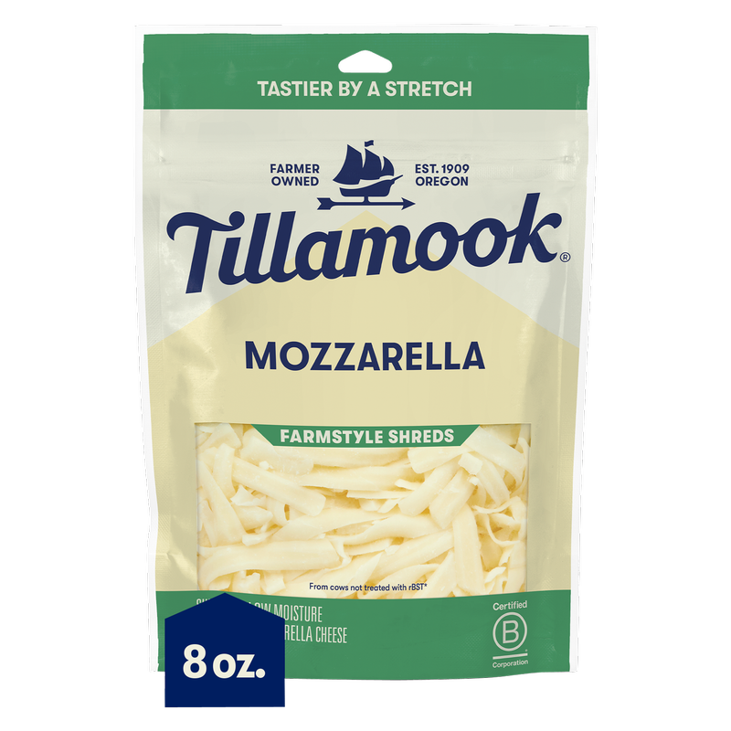 Tillamook Mozzarella Shredded Cheese - 8oz