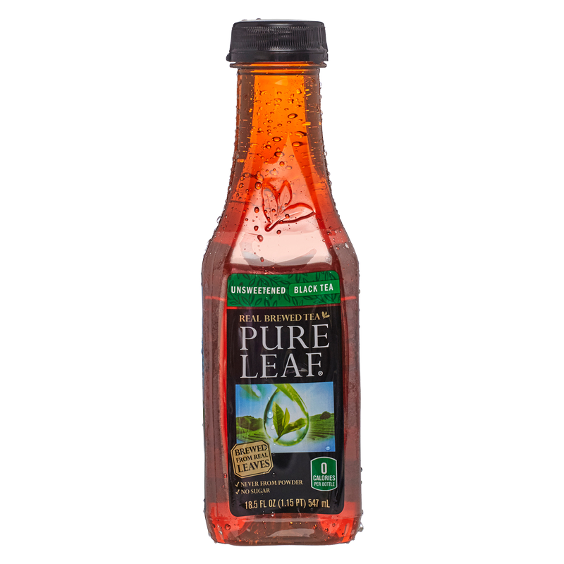 Pure Leaf Unsweetened Black Iced Tea 18.5oz
