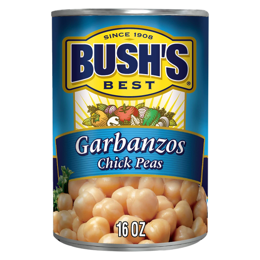 Bush Garbanzo Beans, 16oz.