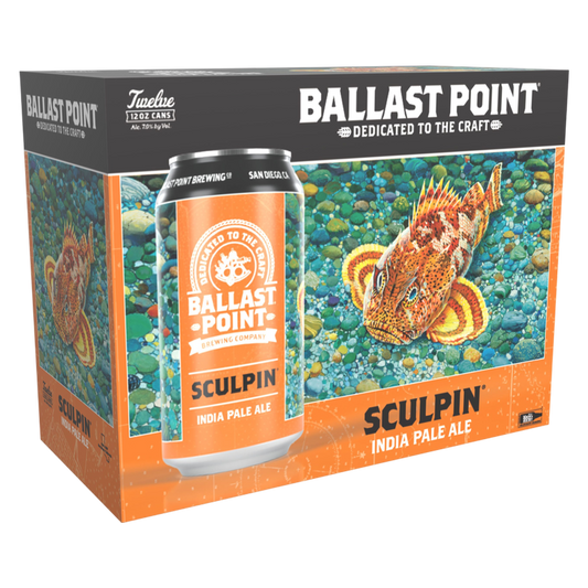Ballast Point Brewing Co. Sculpin IPA 12pk 12oz Can